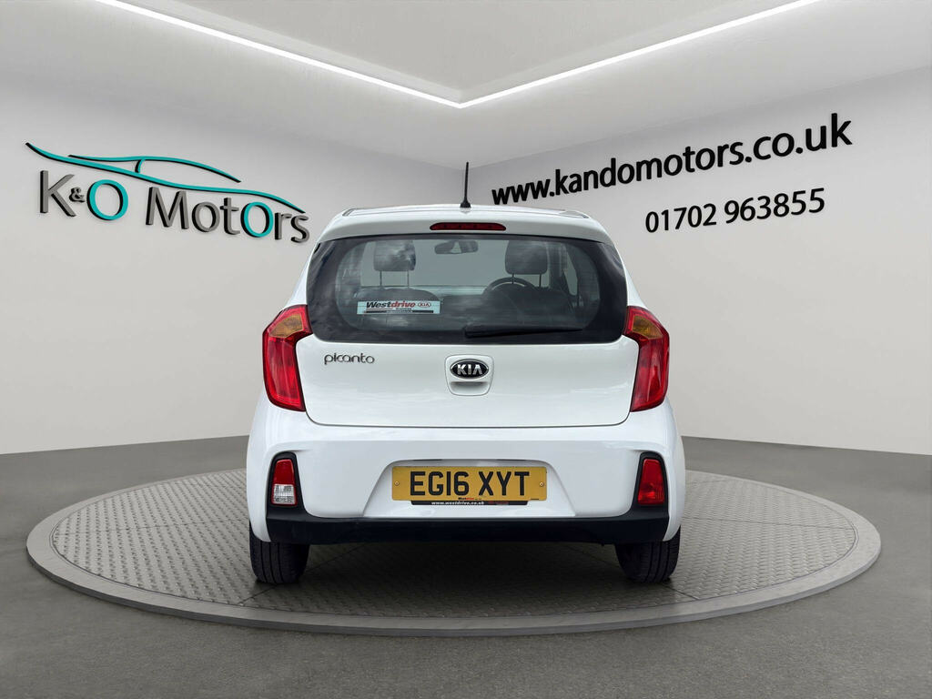 Kia Picanto 1.0 1 Euro 6 White #5