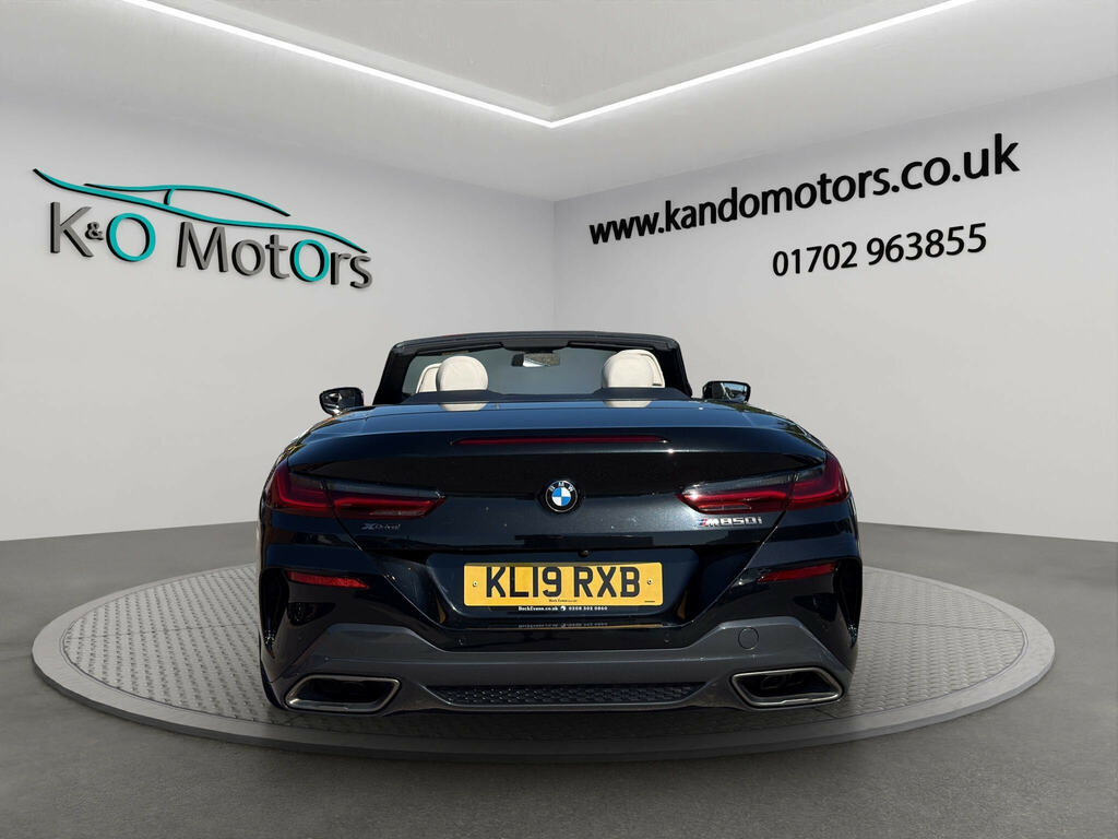 BMW 8 Series 4.4 M850i V8 Steptronic Xdrive Euro 6 Ss Black #5