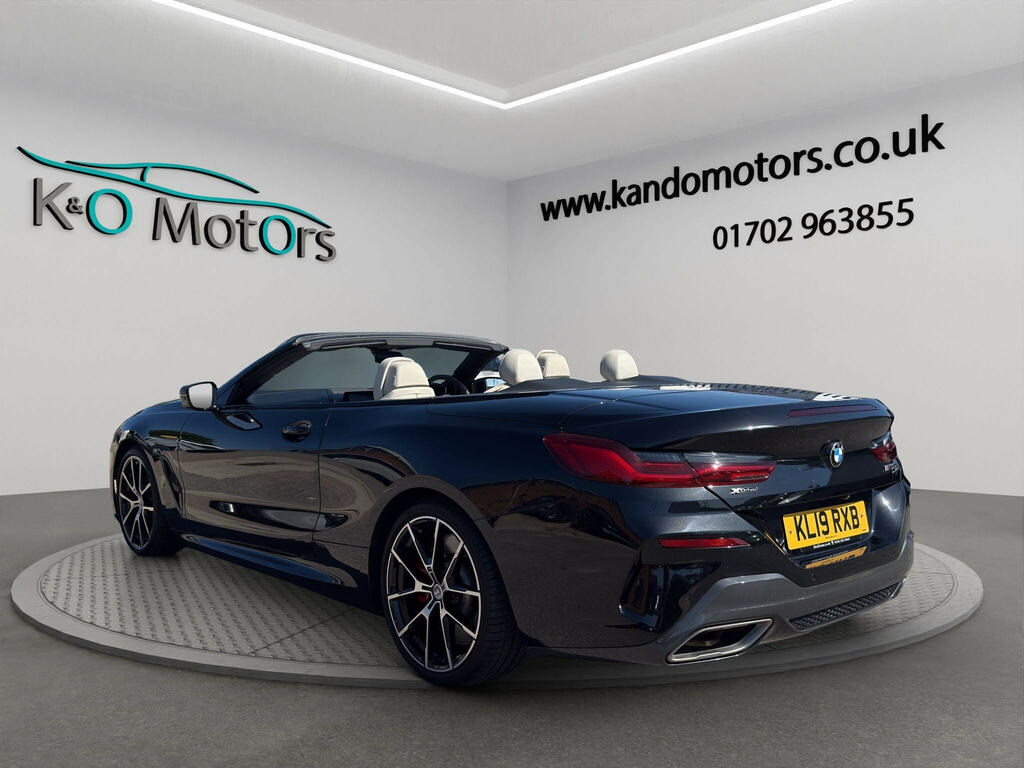 BMW 8 Series 4.4 M850i V8 Steptronic Xdrive Euro 6 Ss Black #4