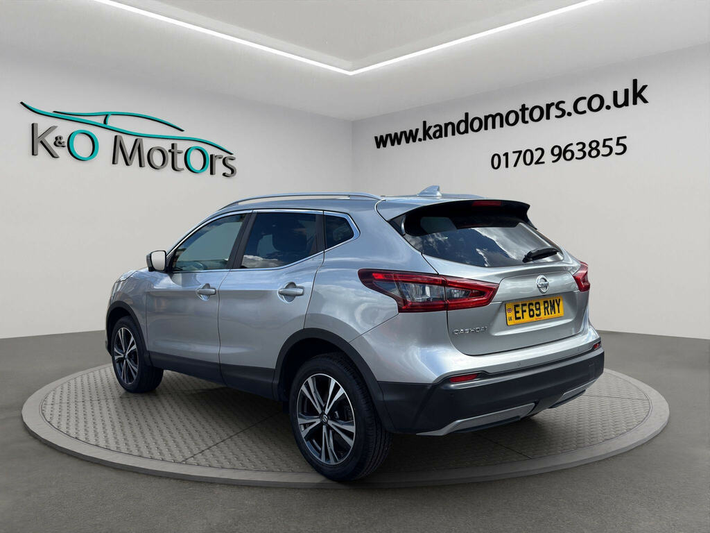 Nissan Qashqai 1.3 Dig-t N-connecta Euro 6 Ss EF69RMY Silver #4