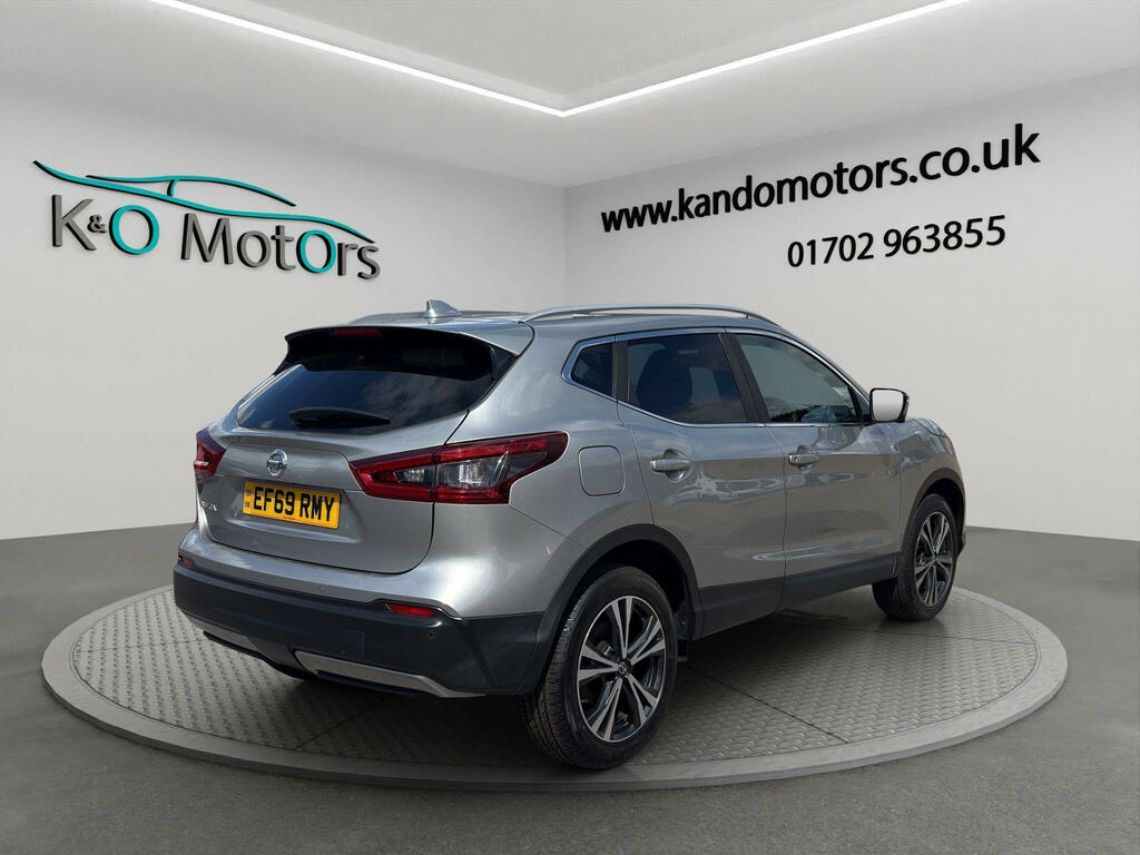 Nissan Qashqai 1.3 Dig-t N-connecta Euro 6 Ss EF69RMY Silver #6