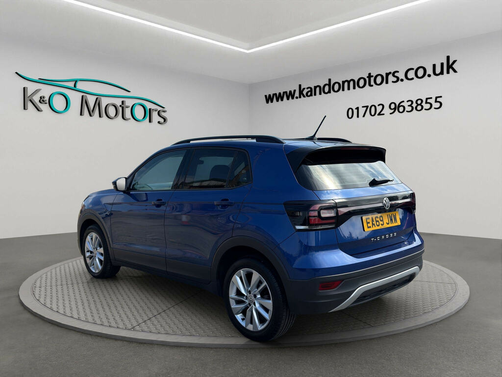 Volkswagen T-Cross 1.0 Tsi Se Dsg Euro 6 Ss Blue #4