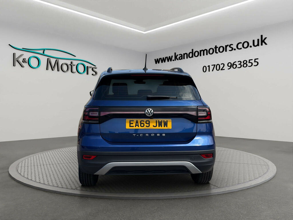 Volkswagen T-Cross 1.0 Tsi Se Dsg Euro 6 Ss Blue #5