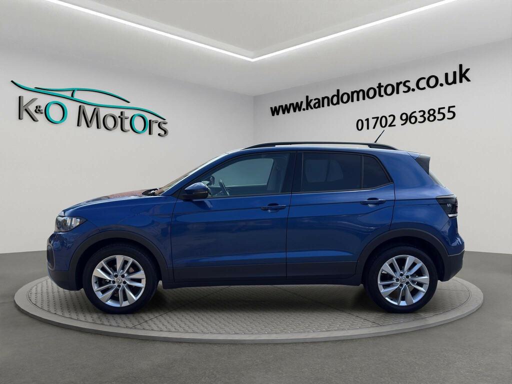 Volkswagen T-Cross 1.0 Tsi Se Dsg Euro 6 Ss Blue #3