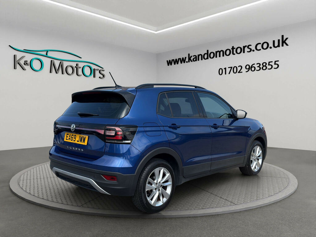 Volkswagen T-Cross 1.0 Tsi Se Dsg Euro 6 Ss Blue #6