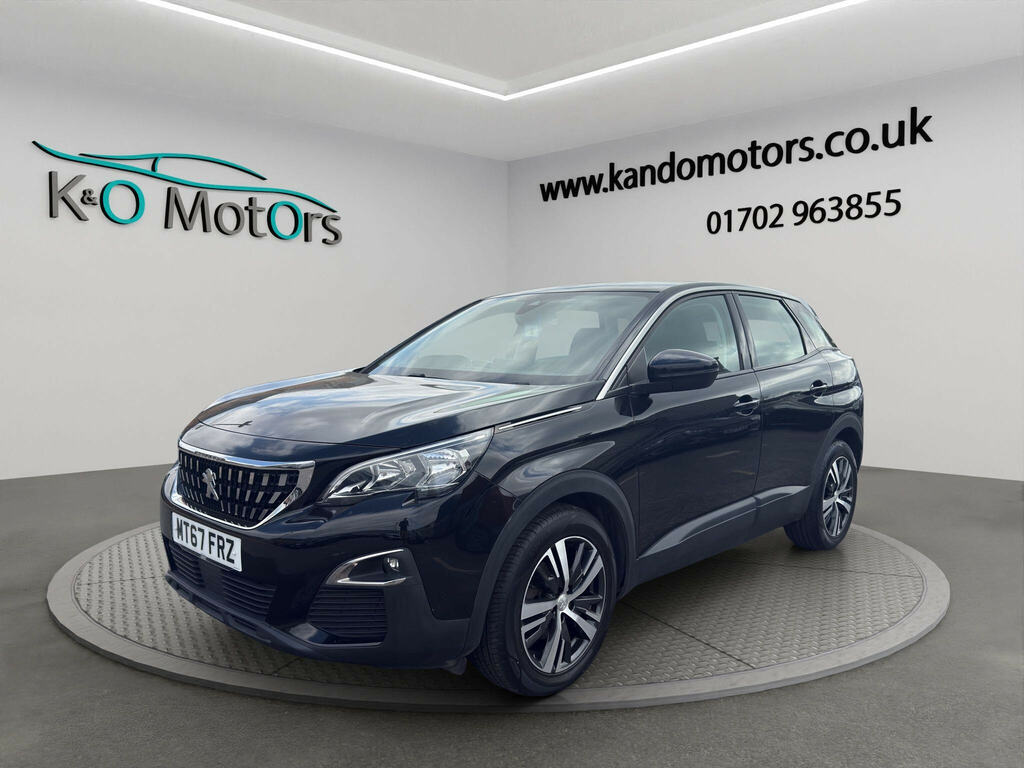 Peugeot 3008 1.2 Puretech Active Euro 6 Ss Black