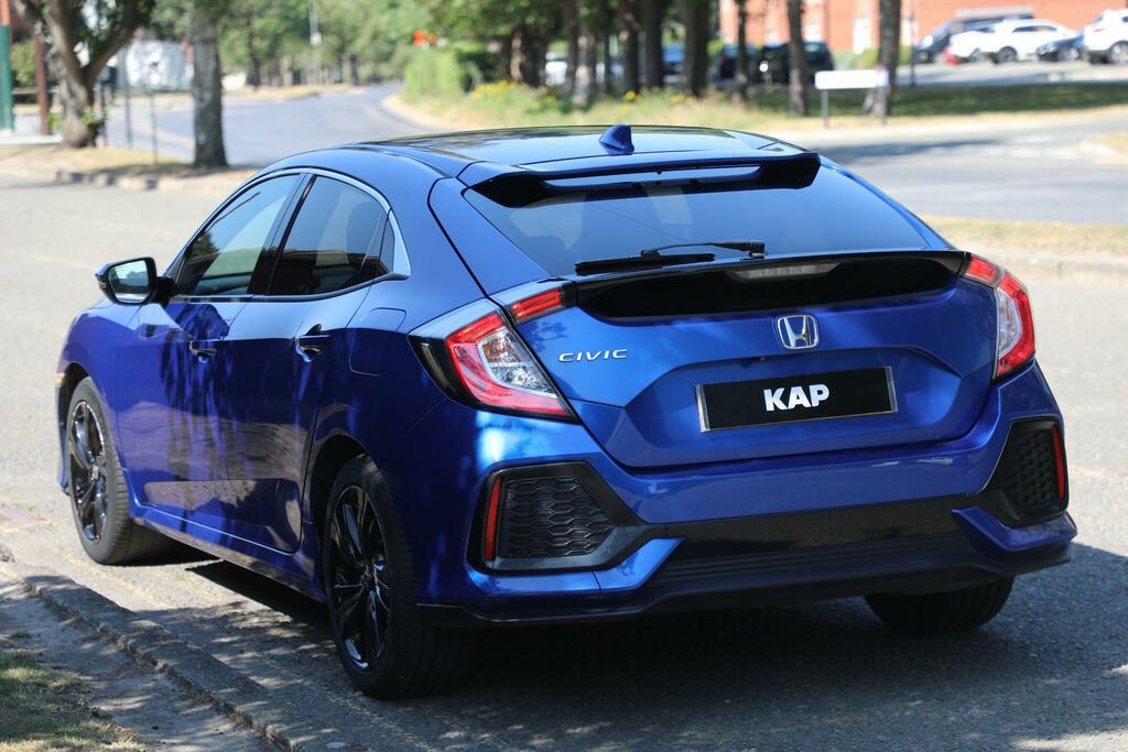 Honda Civic Sr 1.0 Vtec Turbo Sr Euro 6 Ss Blue #4