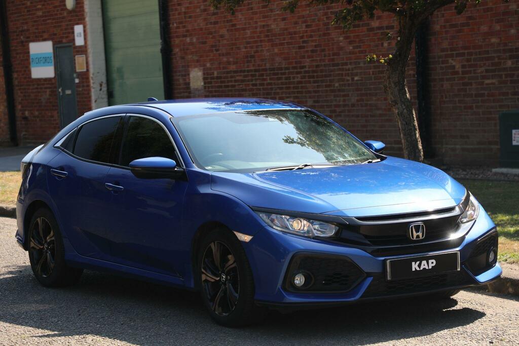 Honda Civic Sr 1.0 Vtec Turbo Sr Euro 6 Ss Blue #5