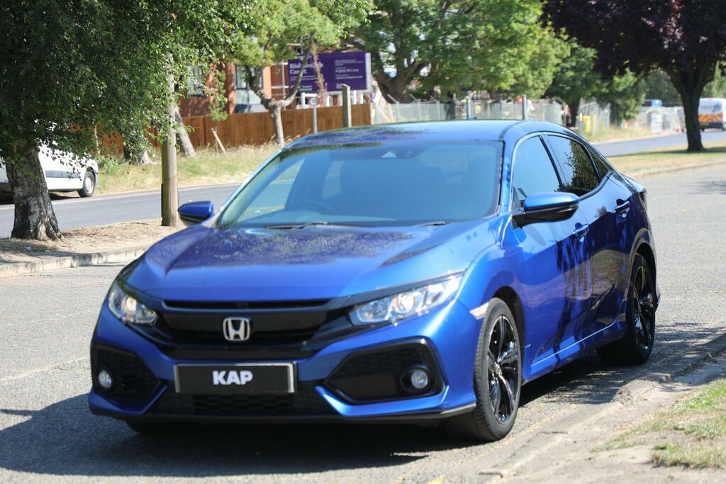 Honda Civic Sr 1.0 Vtec Turbo Sr Euro 6 Ss Blue #3