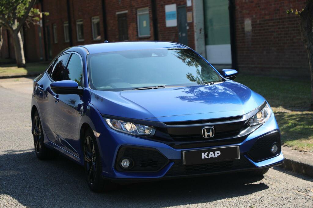 Honda Civic Sr 1.0 Vtec Turbo Sr Euro 6 Ss Blue #6