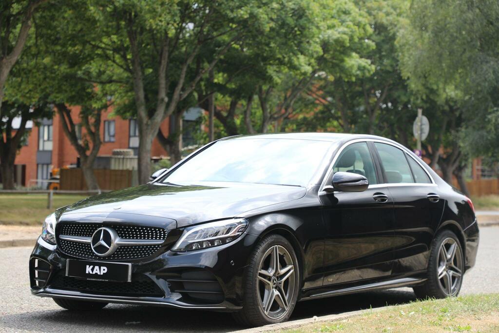 Mercedes-Benz C Class Amg Line 2.0 C220d Amg Line G-tronic Euro 6 Ss Black #3