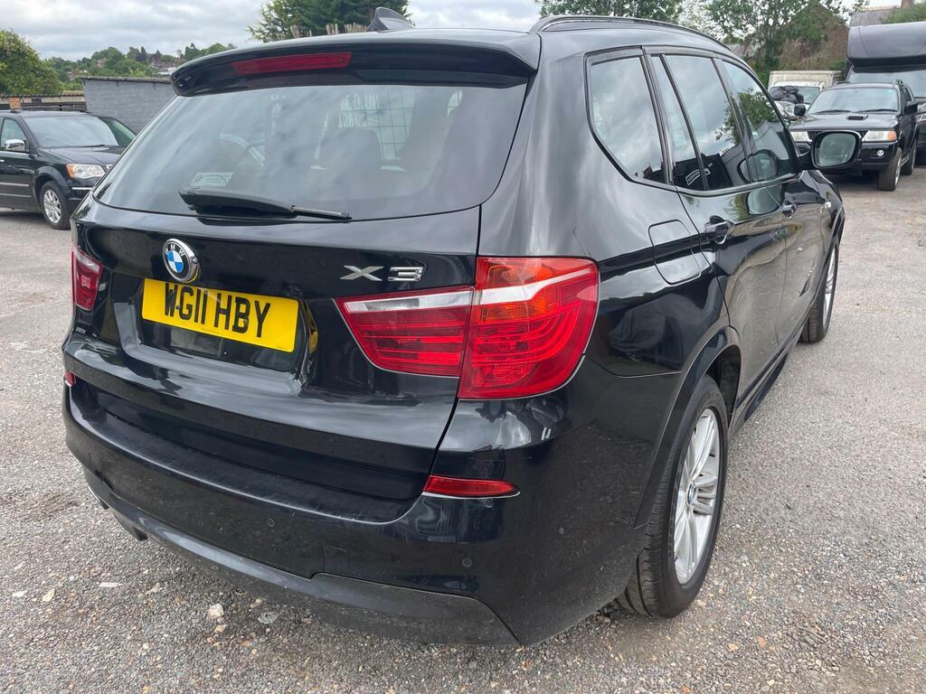 BMW X3 2.0 20D M Sport Steptronic Xdrive Euro 5 S S Black #6