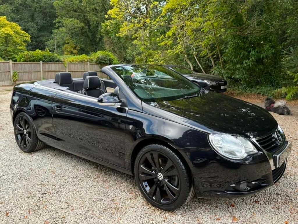 Volkswagen EOS Individual Tdi Dsg Genuine One Owner Fsh Black