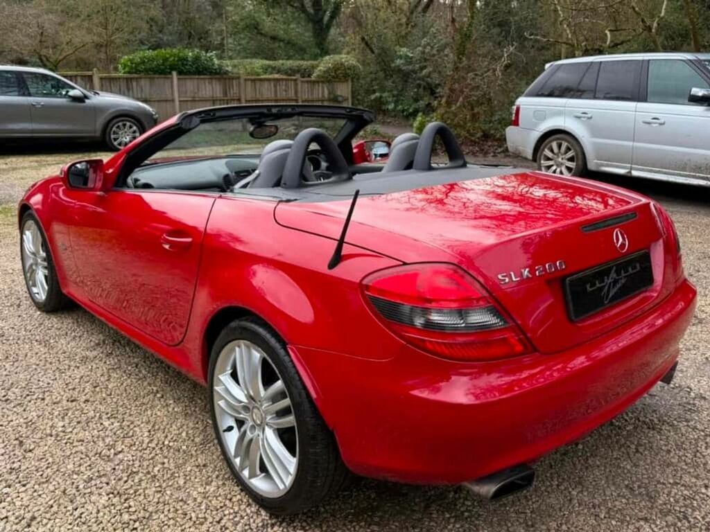 Mercedes-Benz SLK Slk200k Grand Edition Convertible 1 Owner,sat Nav Red #2