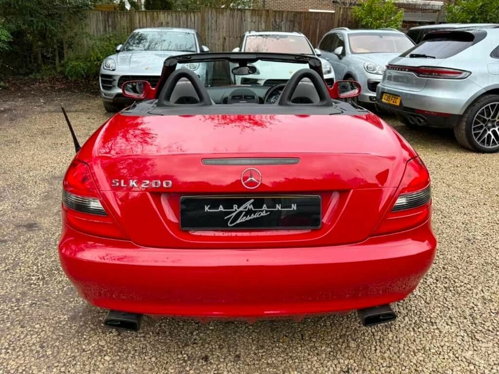 Mercedes-Benz SLK Slk200k Grand Edition Convertible 1 Owner,sat Nav Red #5