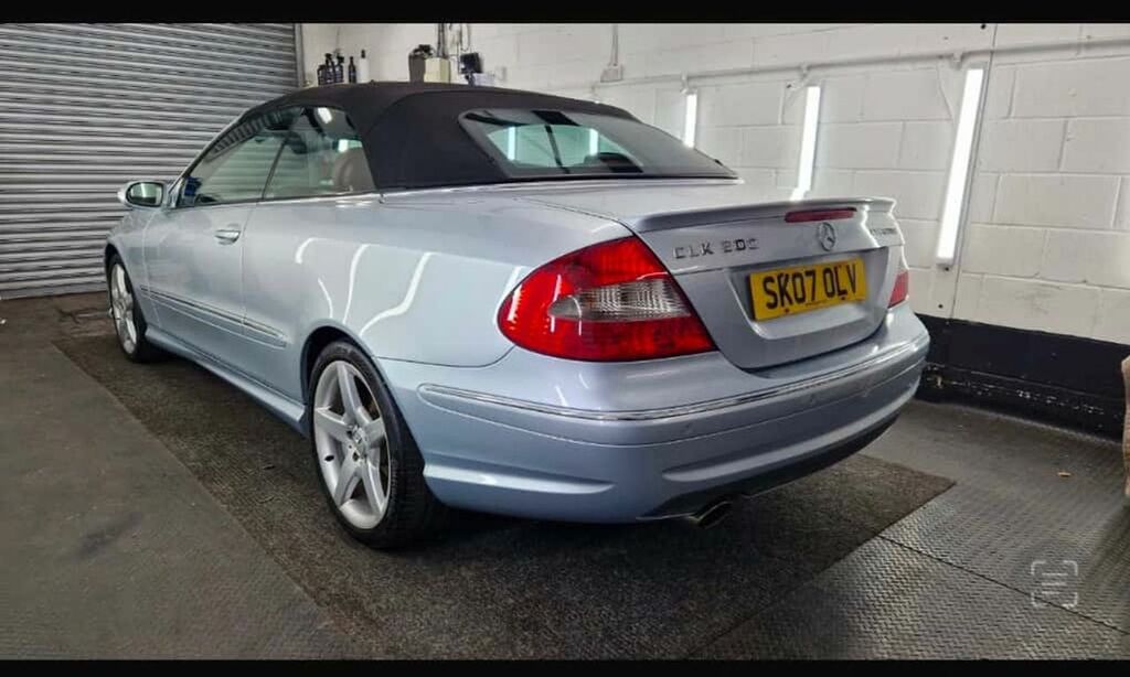 Mercedes-Benz CLK Clk200 Kompressor Sport One Owner Fmbsh Silver #2