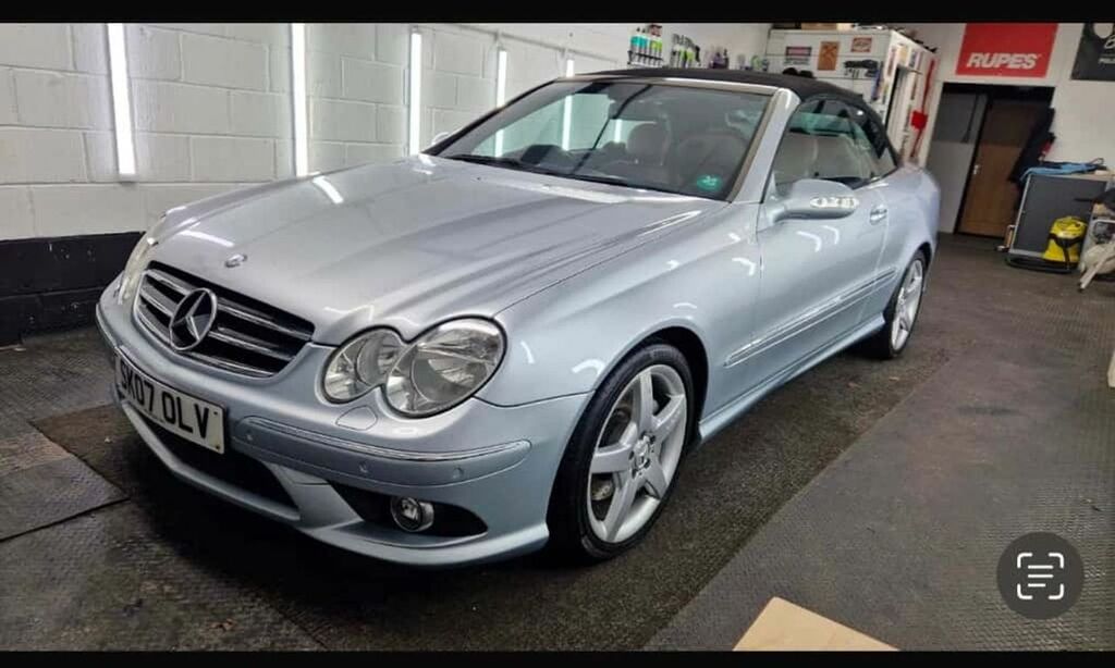 Mercedes-Benz CLK Clk200 Kompressor Sport One Owner Fmbsh Silver