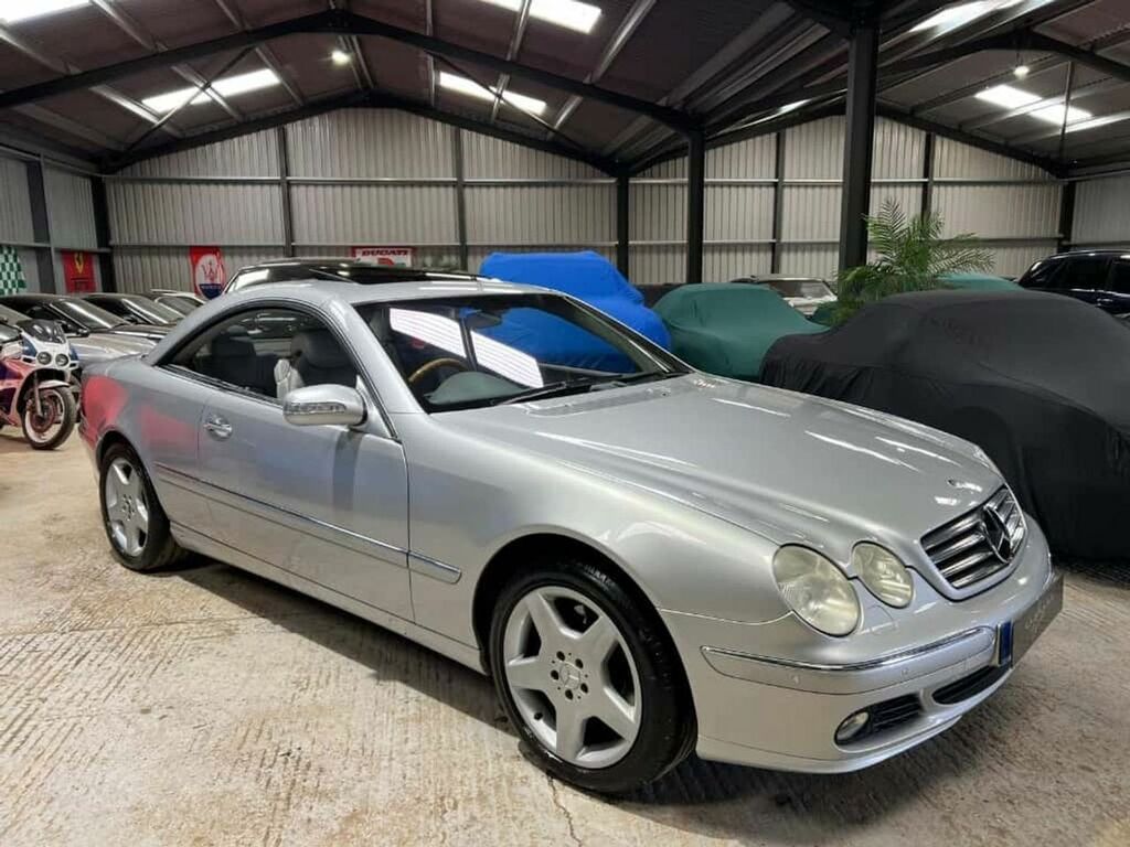 Mercedes-Benz CL Cl500 5.0 V8 One Owner, Fmbsh Silver