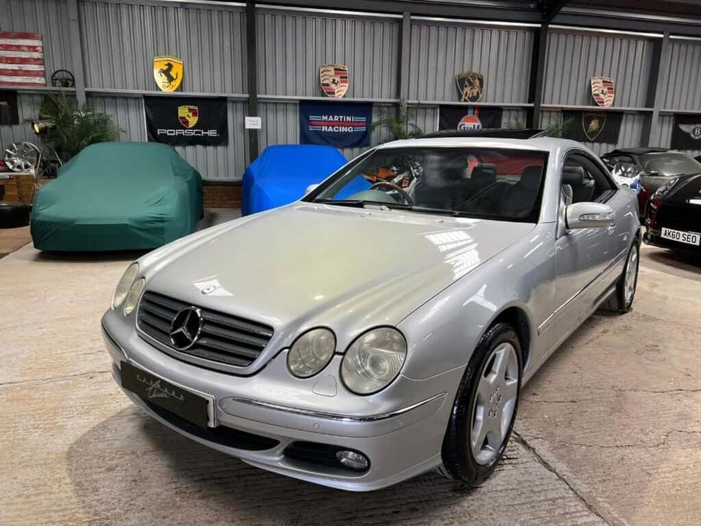 Mercedes-Benz CL Cl500 5.0 V8 One Owner, Fmbsh Silver #5