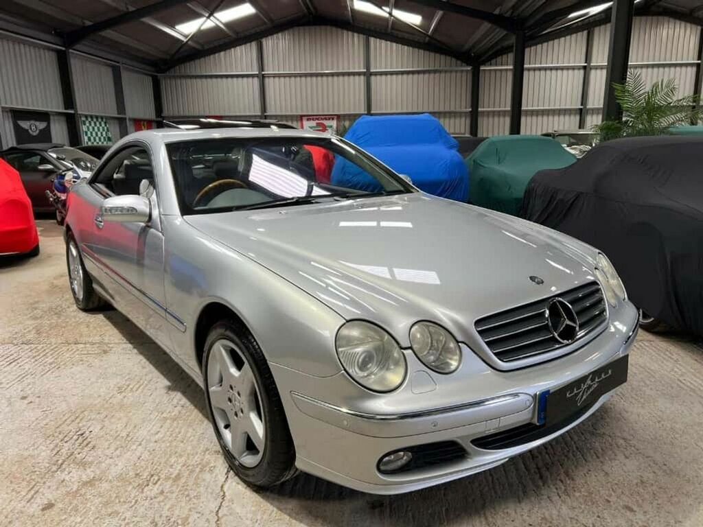 Mercedes-Benz CL Coupe Silver #7