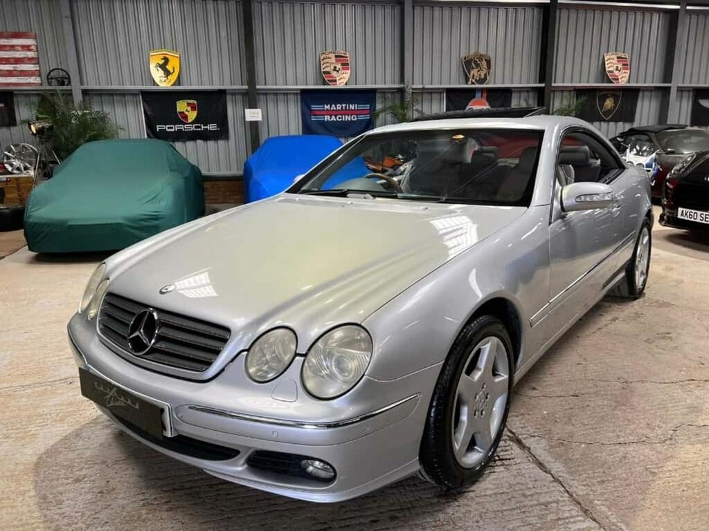 Mercedes-Benz CL Coupe Silver #8