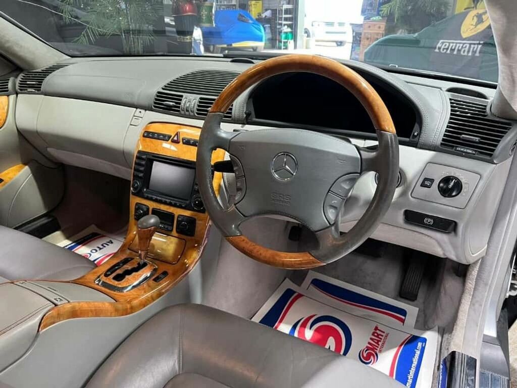 Mercedes-Benz CL Coupe Silver #11
