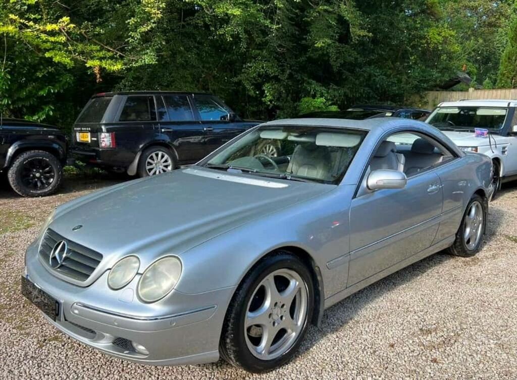 Mercedes-Benz CL Cl 500 3 Owners,fmbsh Low Mileage Silver #6