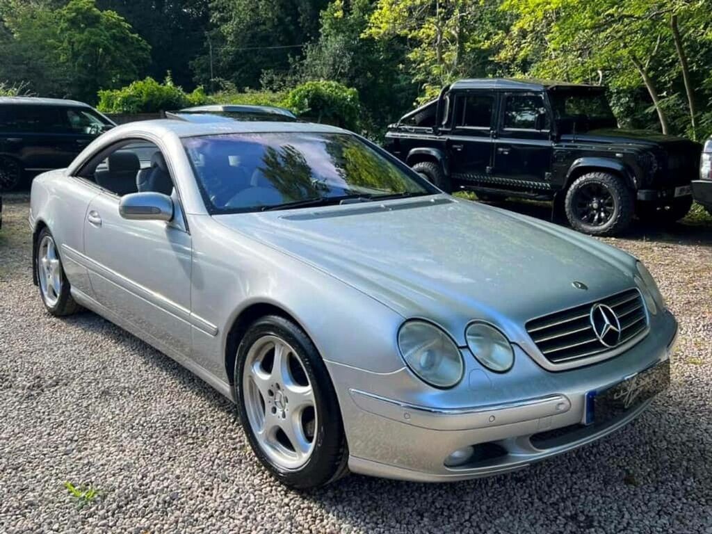 Mercedes-Benz CL Cl 500 3 Owners,fmbsh Low Mileage Silver