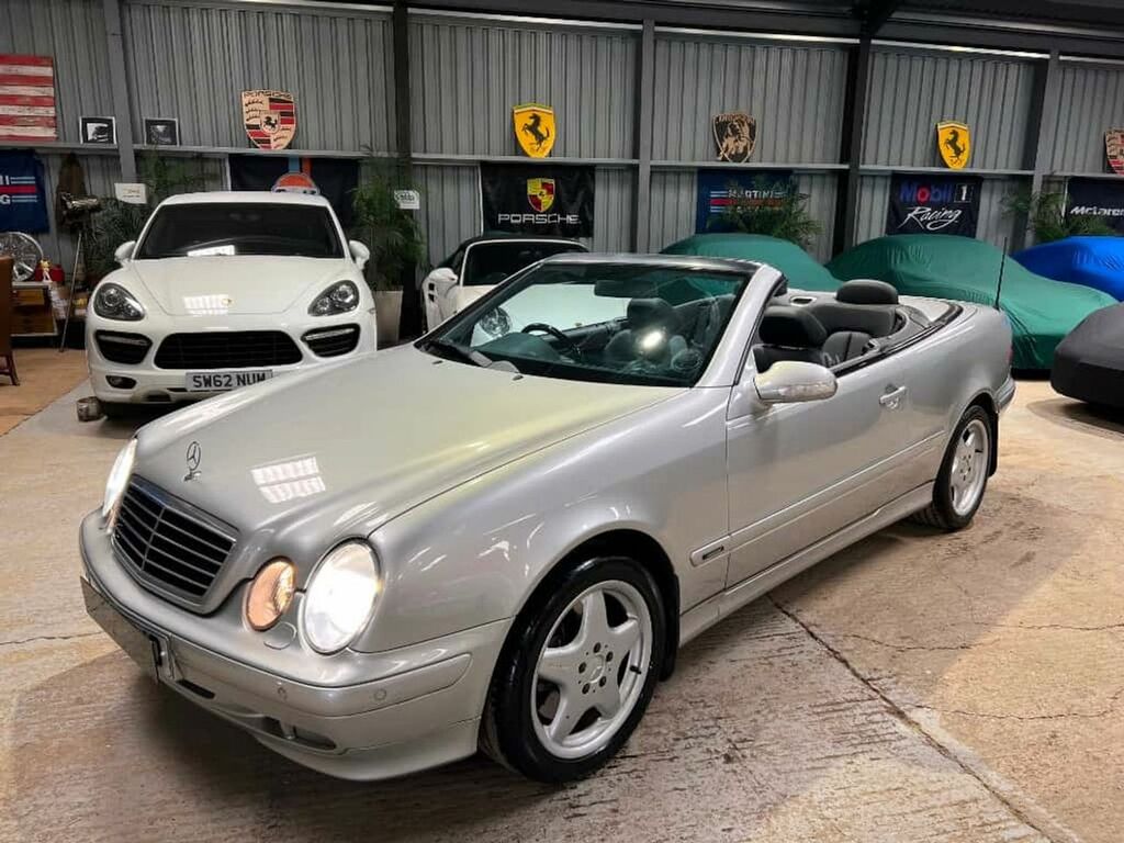 Mercedes-Benz CLK 4.3 Clk430 Avantgarde Cabriolet 4266Cc Amg Silver #5