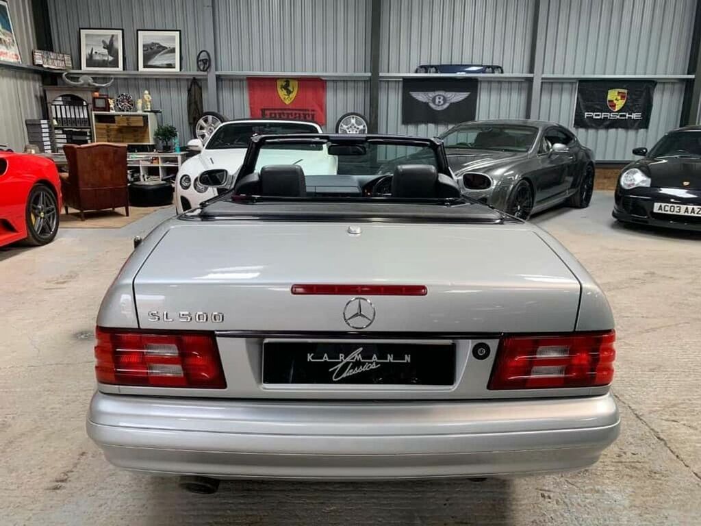 Mercedes-Benz SL Class 5.0 Sl500 Convertible 4973Cc Silver #5