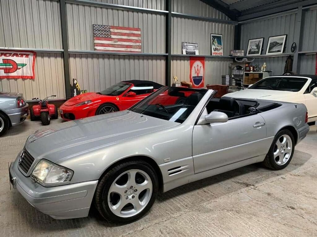 Mercedes-Benz SL Class 5.0 Sl500 Convertible 4973Cc Silver #6