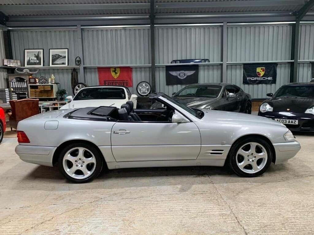 Mercedes-Benz SL Class 5.0 Sl500 Convertible 4973Cc Silver #3