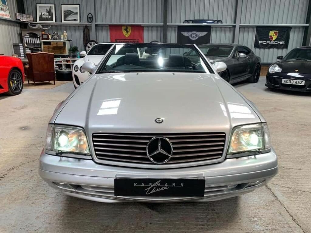 Mercedes-Benz SL Class 5.0 Sl500 Convertible 4973Cc Silver #4