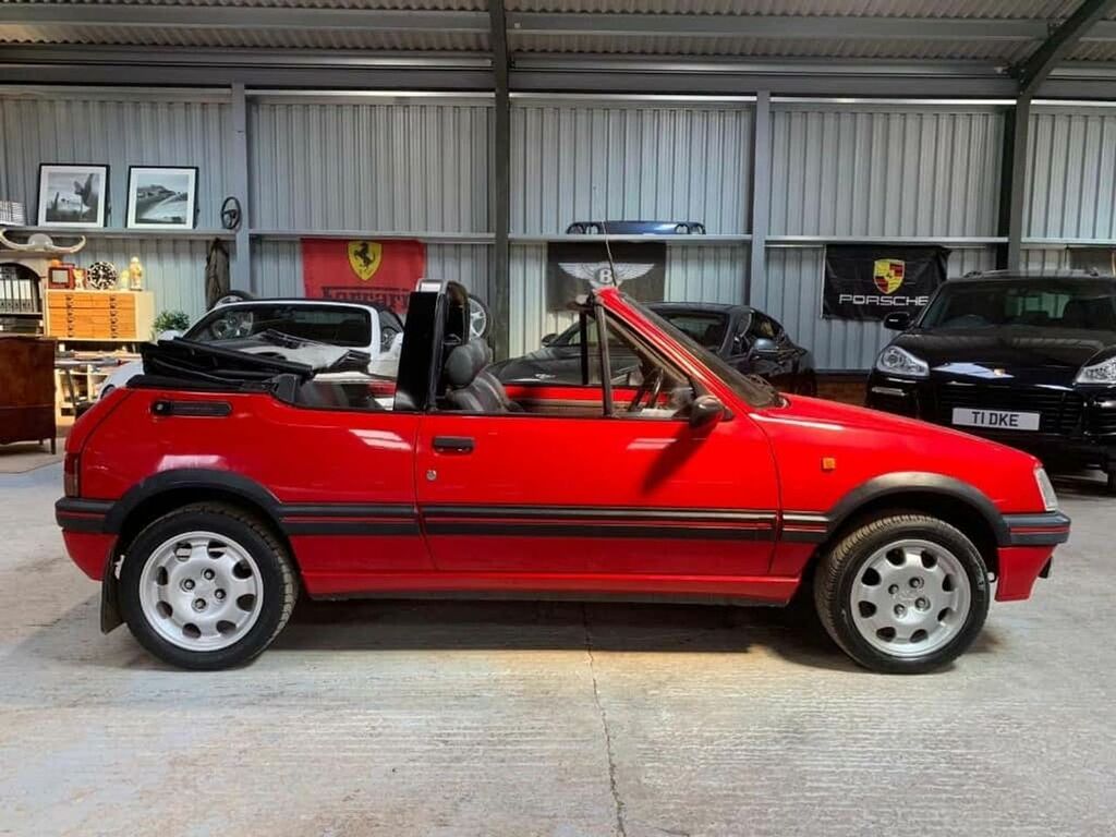 Peugeot 205 Cti Cabriolet Red #3