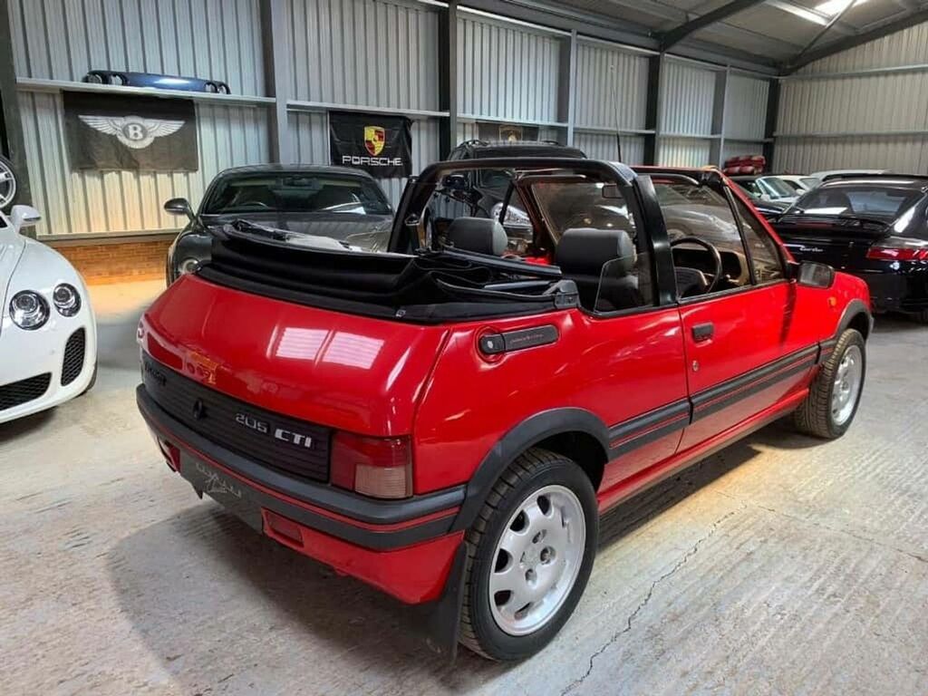 Peugeot 205 Cti Cabriolet Red #2