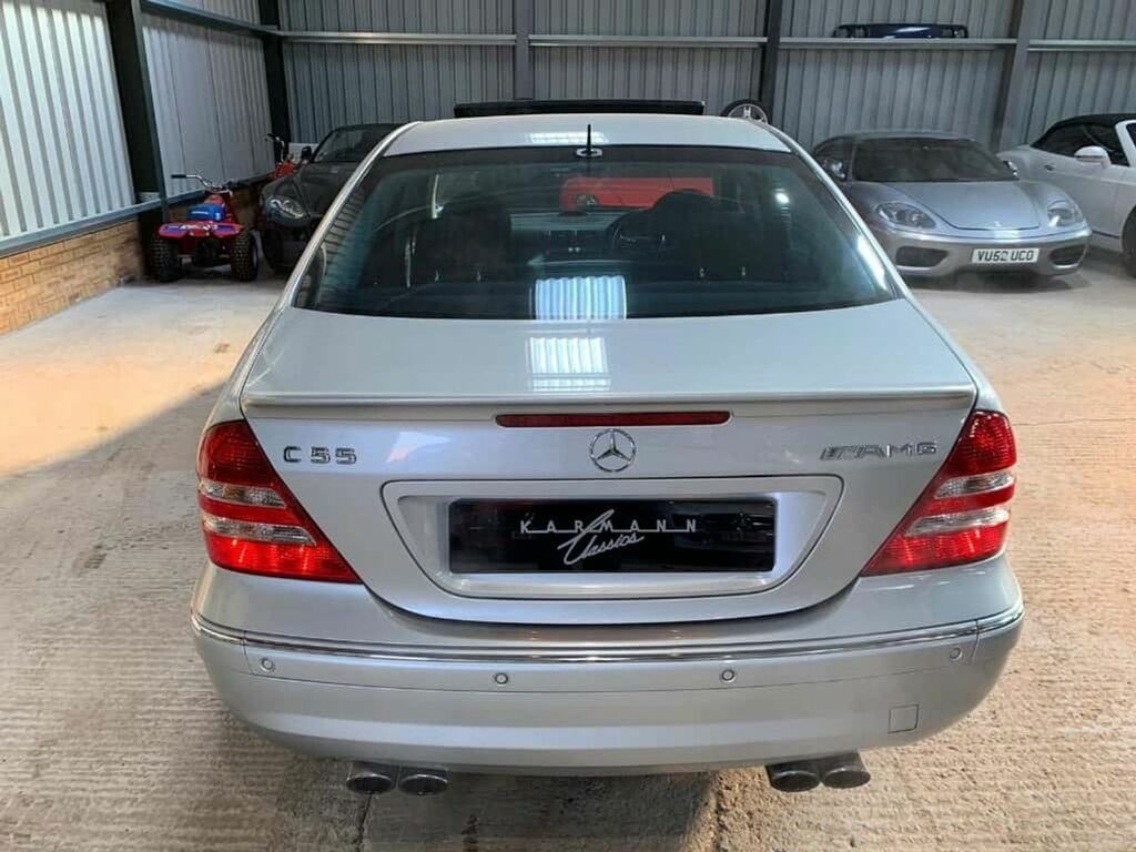 Mercedes-Benz C Class 5.4 C55 Amg Saloon 5439Cc Silver #4