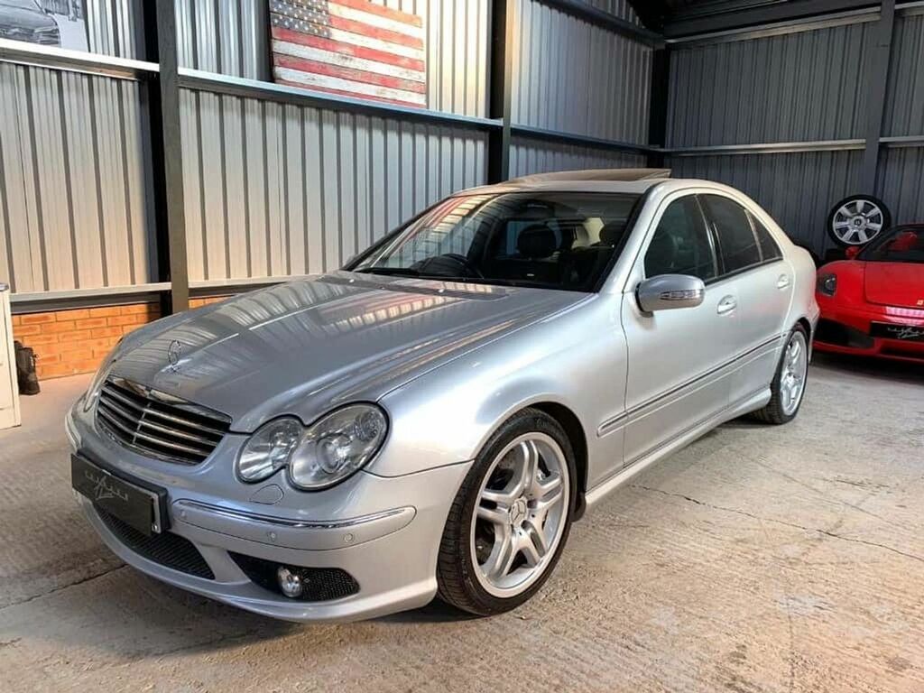 Mercedes-Benz C Class 5.4 C55 Amg Saloon 5439Cc Silver #5