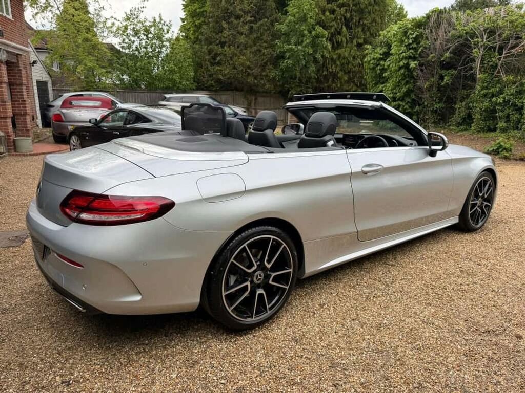 Mercedes-Benz C Class C 300 Amg Line Premium Fmbsh,2 Owners Big Spec KM69FZY Silver #2