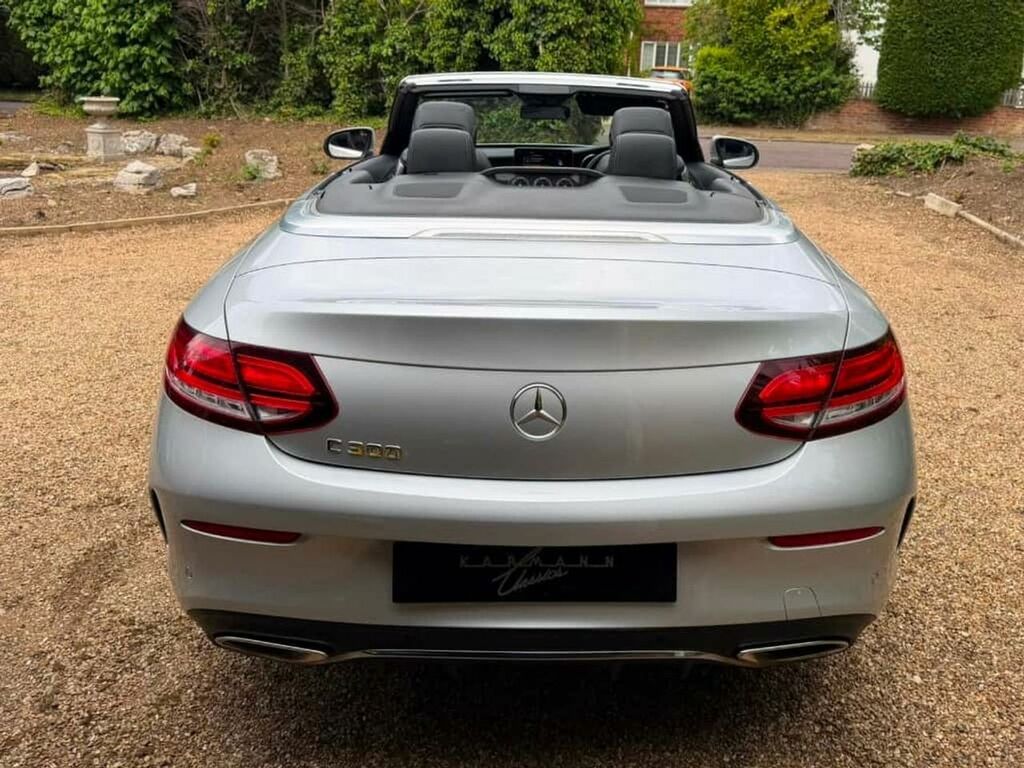 Mercedes-Benz C Class C 300 Amg Line Premium Fmbsh,2 Owners Big Spec KM69FZY Silver #5