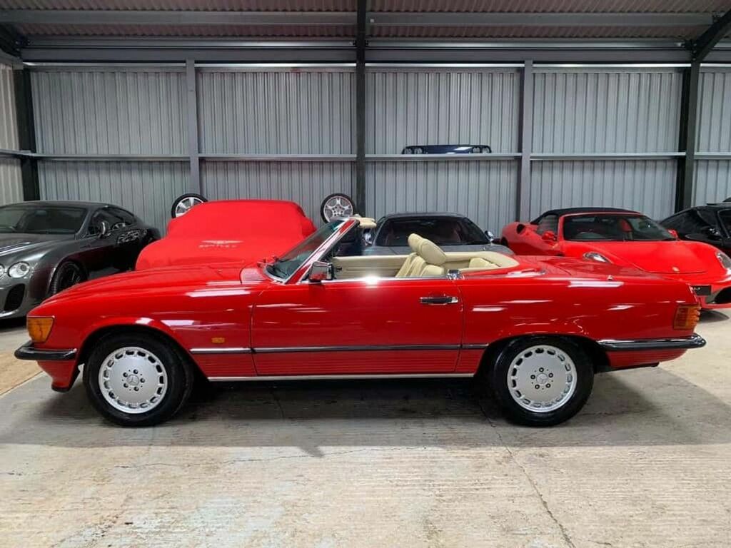 Mercedes-Benz 300 3.0 Sl Convertible 2960Cc Red #5