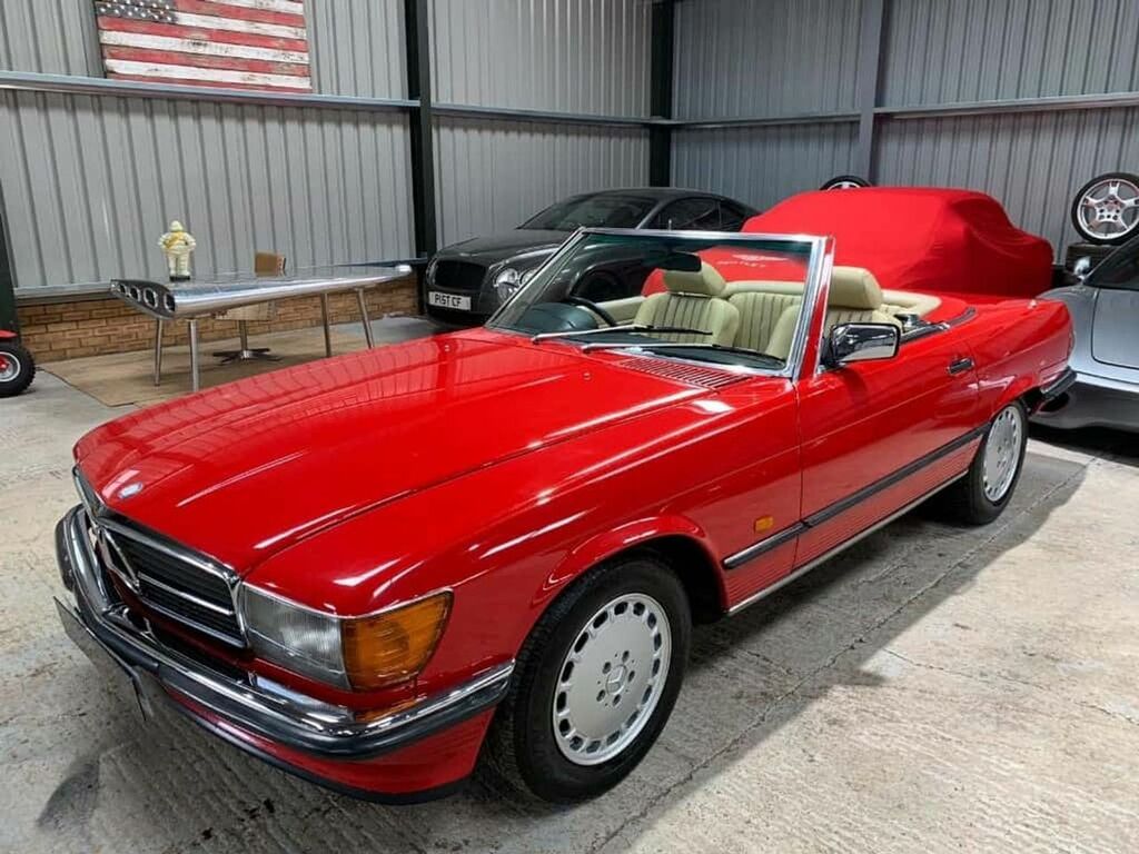 Mercedes-Benz 300 3.0 Sl Convertible 2960Cc Red #4