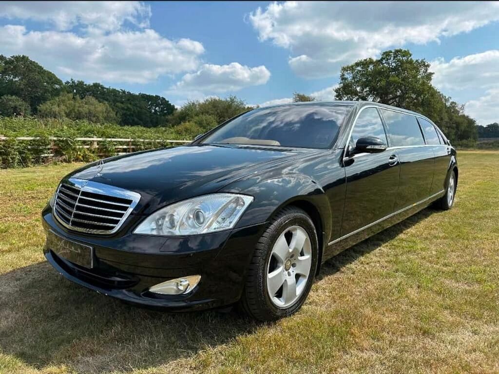 Mercedes-Benz S Class S500 Limousine Very Rare Low Mileage Black #5
