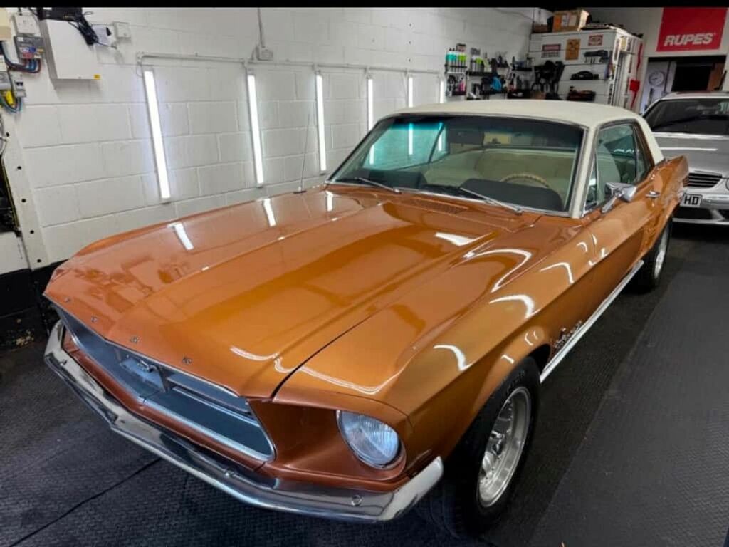 Ford Mustang 289 V8 4.7 One Family Owned In Usa Orange