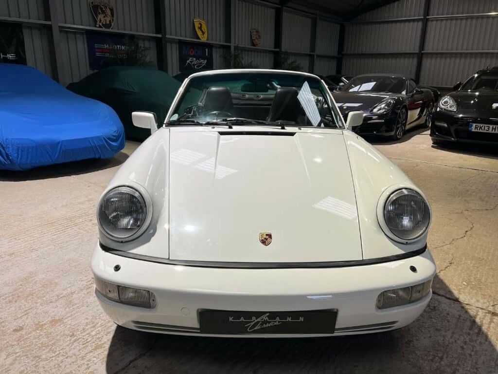Porsche 911 964 3.6 Convertible Rs Upgrades,beautifully Restor White #4