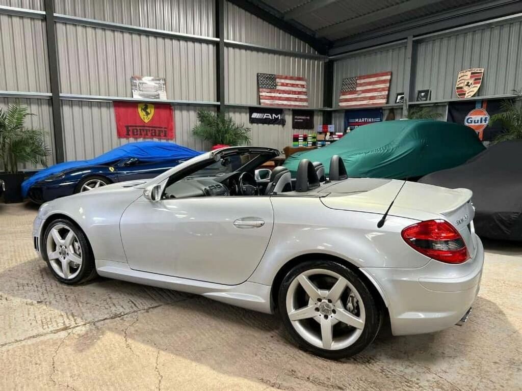 Mercedes-Benz SLK 5.4 Slk55 Amg Convertible 5439Cc 7G-tronic Coma Silver #6