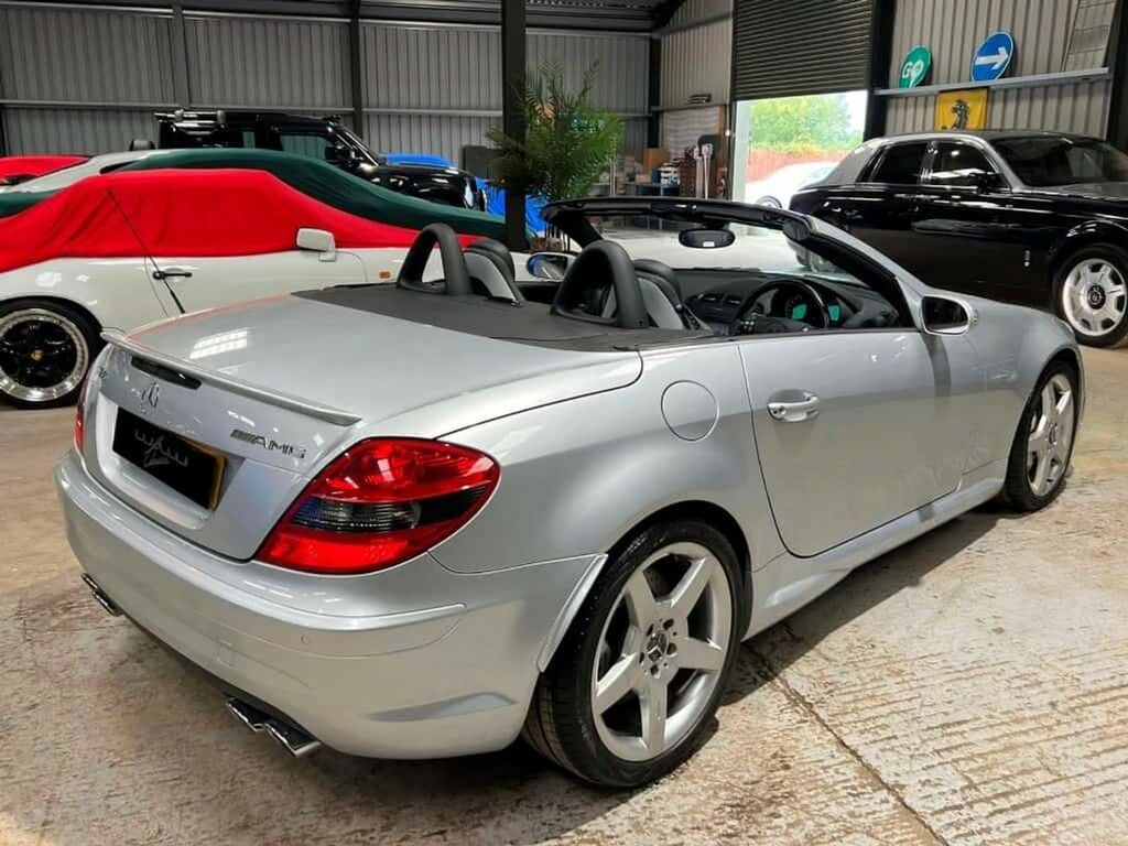 Mercedes-Benz SLK 5.4 Slk55 Amg Convertible 5439Cc 7G-tronic Coma Silver #2
