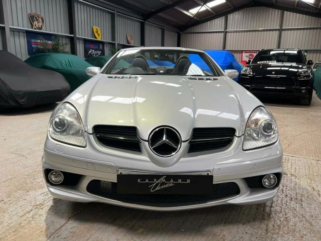 Mercedes-Benz SLK 5.4 Slk55 Amg Convertible 5439Cc 7G-tronic Coma Silver #5