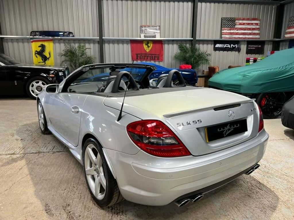 Mercedes-Benz SLK 5.4 Slk55 Amg Convertible 5439Cc 7G-tronic Coma Silver #3
