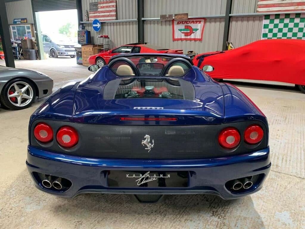Ferrari 360 3.6 Spider Cambelt Service Example,recent Blue #3