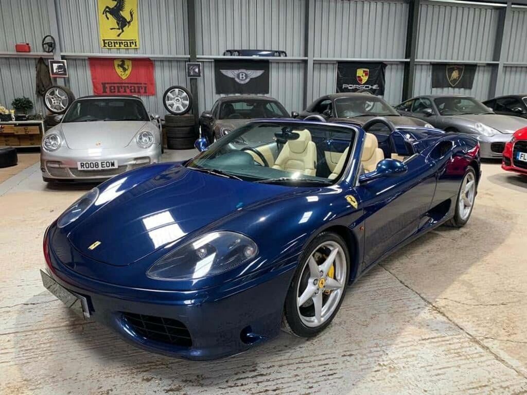 Ferrari 360 3.6 Spider Cambelt Service Example,recent Blue #4